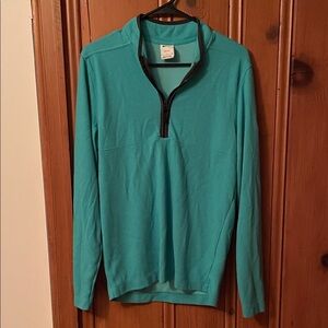 Nike Men's Aqua Zip-Up Sweater
